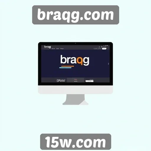 Análise da interface do usuário no site braqg.com